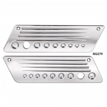 BILLET SADDLEBAG LATCH COVERS